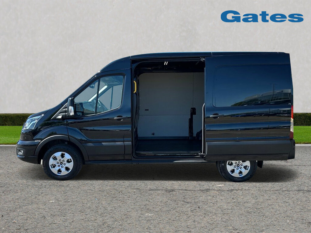 Ford Transit Custom 350 L2 H2 2.0 Tdci Limited 130Ps Fwd WN75GYT Black #5