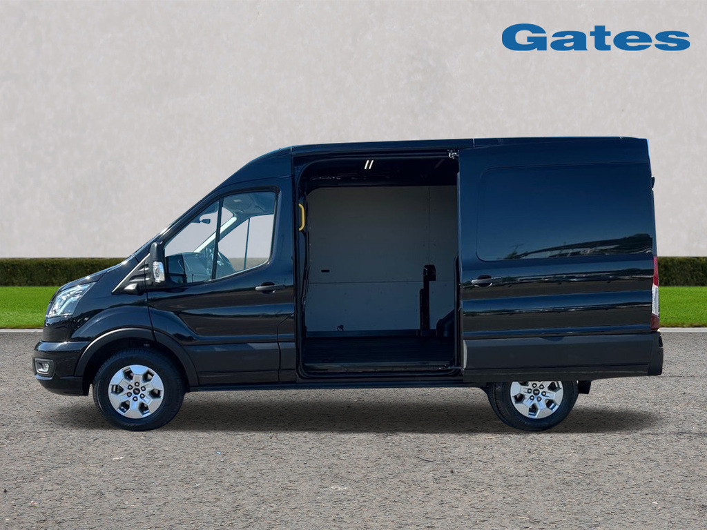 Ford Transit Custom 350 L2 H2 2.0 Tdci Limited 130Ps Fwd WN75NMM Black #5