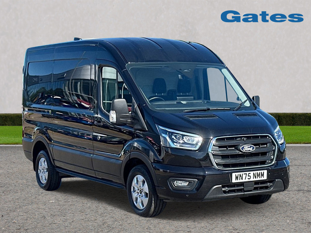 Ford Transit Custom 350 L2 H2 2.0 Tdci Limited 130Ps Fwd Black