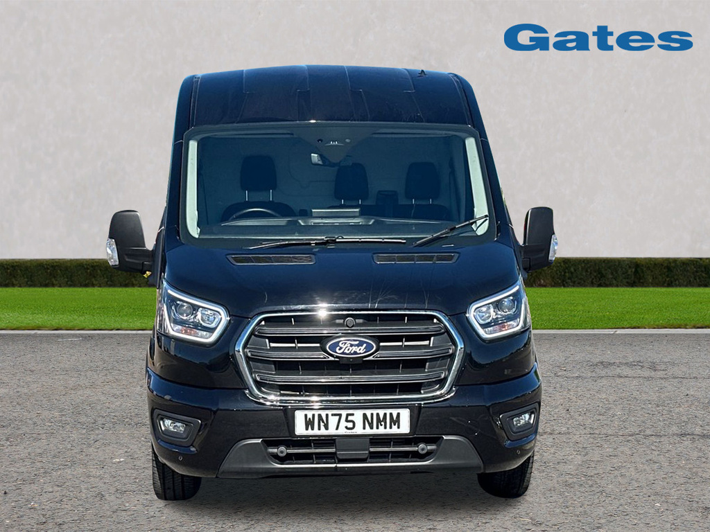 Ford Transit Custom 350 L2 H2 2.0 Tdci Limited 130Ps Fwd WN75NMM Black #2