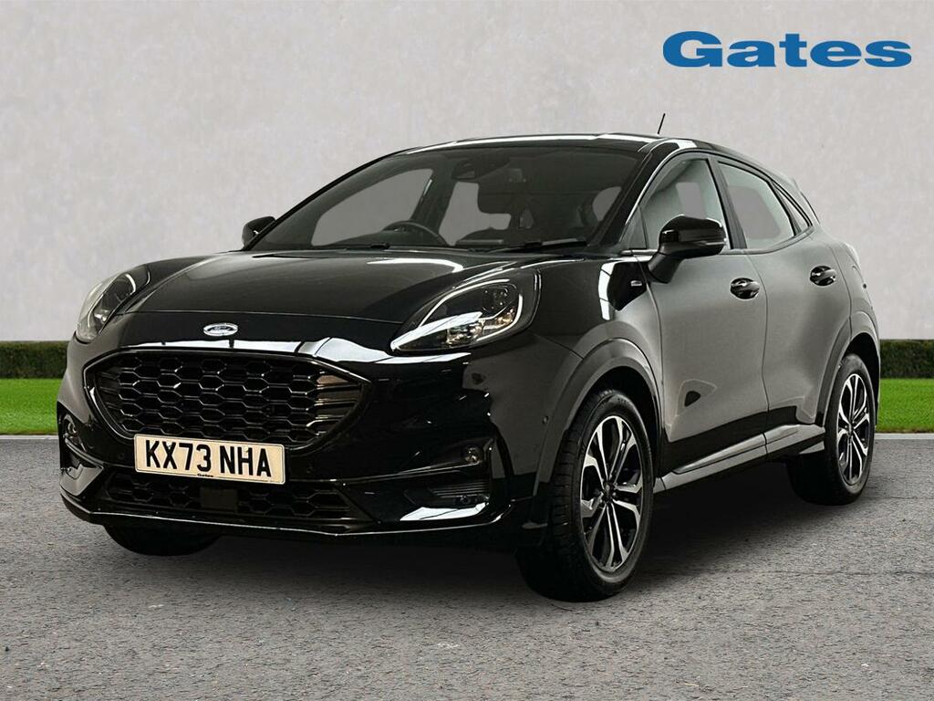 Ford Puma St-line 1.0 Mhev 125Ps KX73NHA Black #3