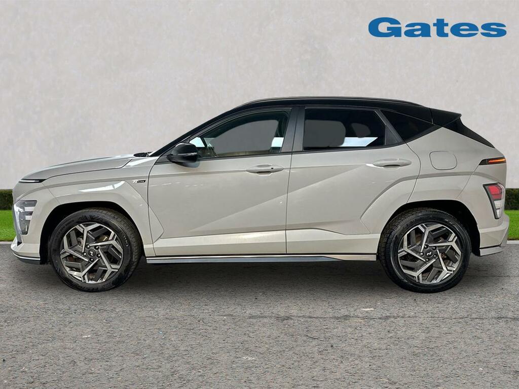 Hyundai Kona N Line 1.6 T-gdi Hybrid EX74FBC Grey #4