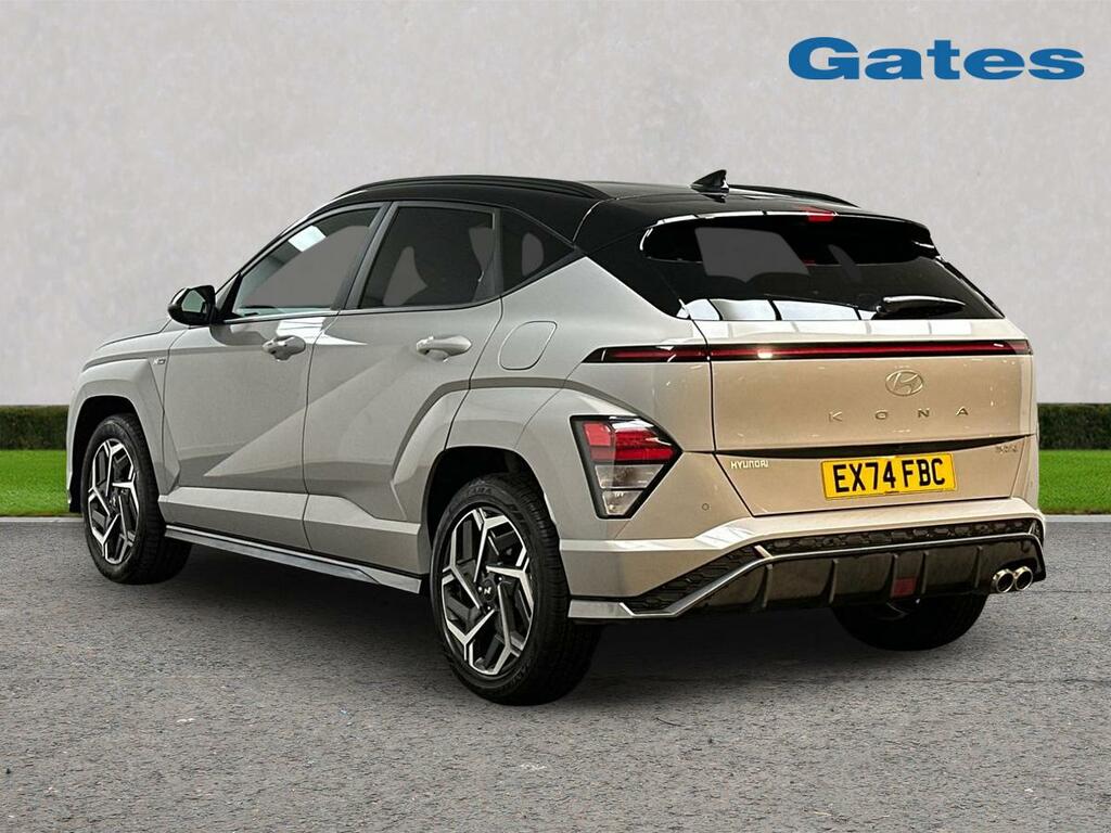 Hyundai Kona N Line 1.6 T-gdi Hybrid EX74FBC Grey #5
