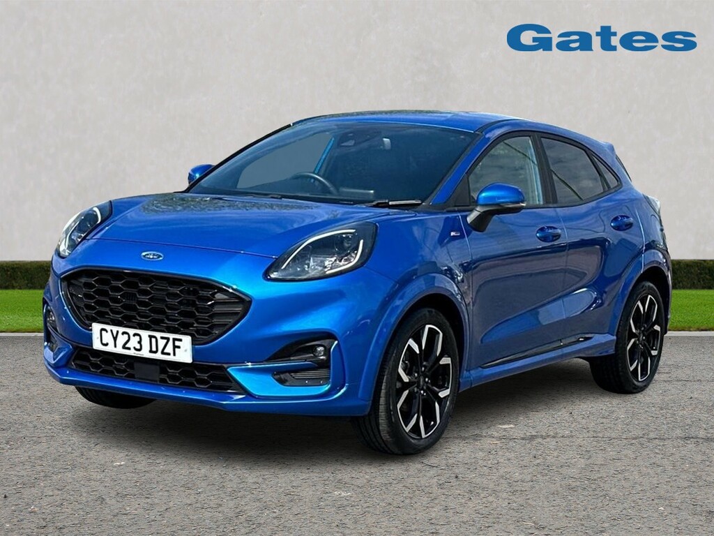 Ford Puma St-line X 1.0 Mhev 125Ps CY23DZF Blue #3