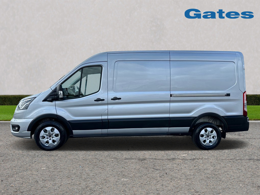Ford Transit Custom 350 L3 H2 2.0 Tdci Limited 165Ps Fwd HV74OJA Silver #4