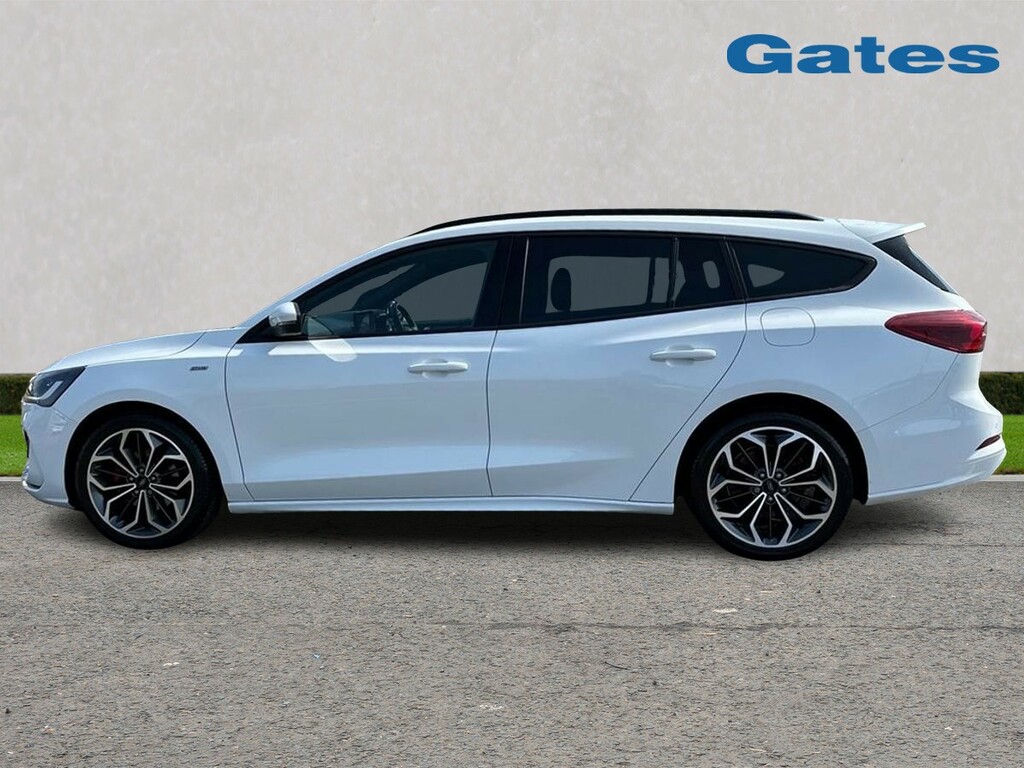 Ford Focus Estate St-line X 1.0 125Ps MT23NZZ White #4