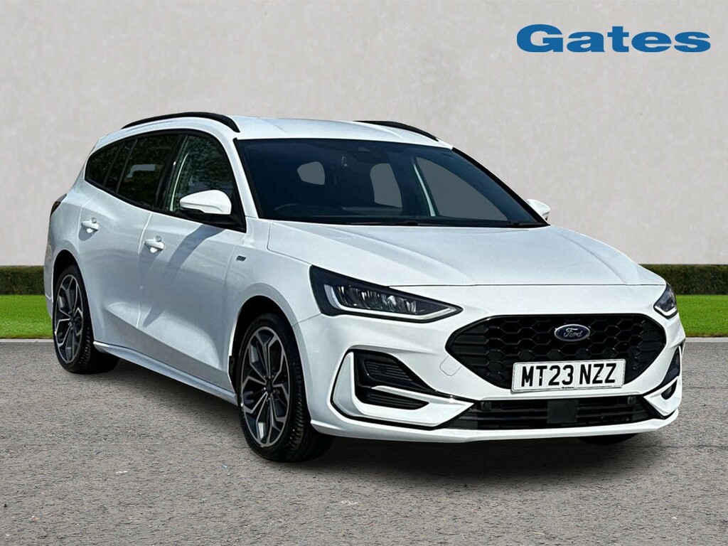 Ford Focus Estate St-line X 1.0 125Ps White