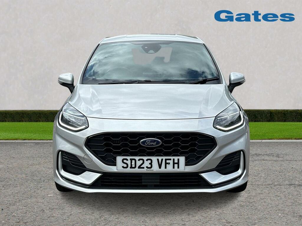 Ford Fiesta St-line X 1.0 100Ps SD23VFH Silver #2