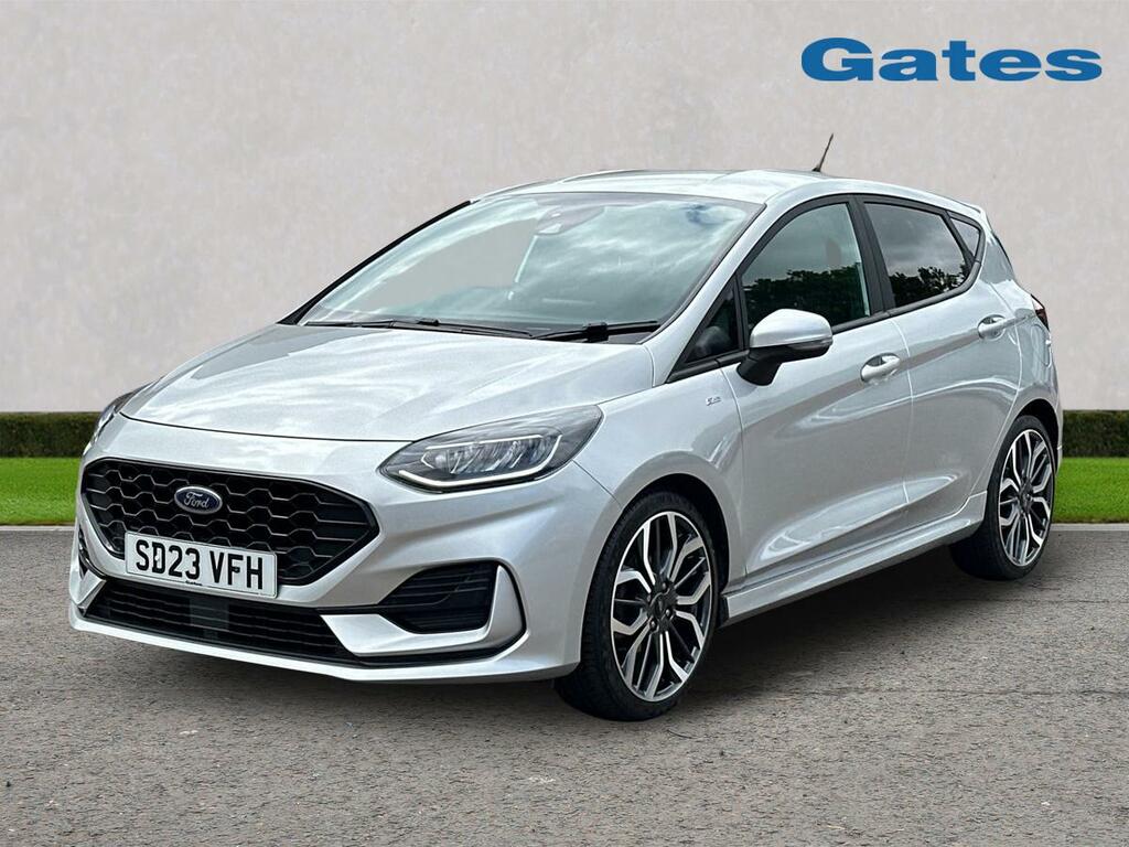 Ford Fiesta St-line X 1.0 100Ps SD23VFH Silver #3