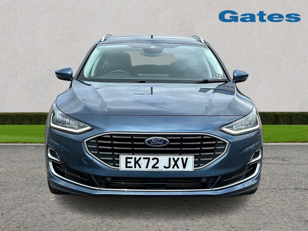 Ford Focus Estate Titanium Vignale 1.0 Mhev 125Ps EK72JXV Blue #2