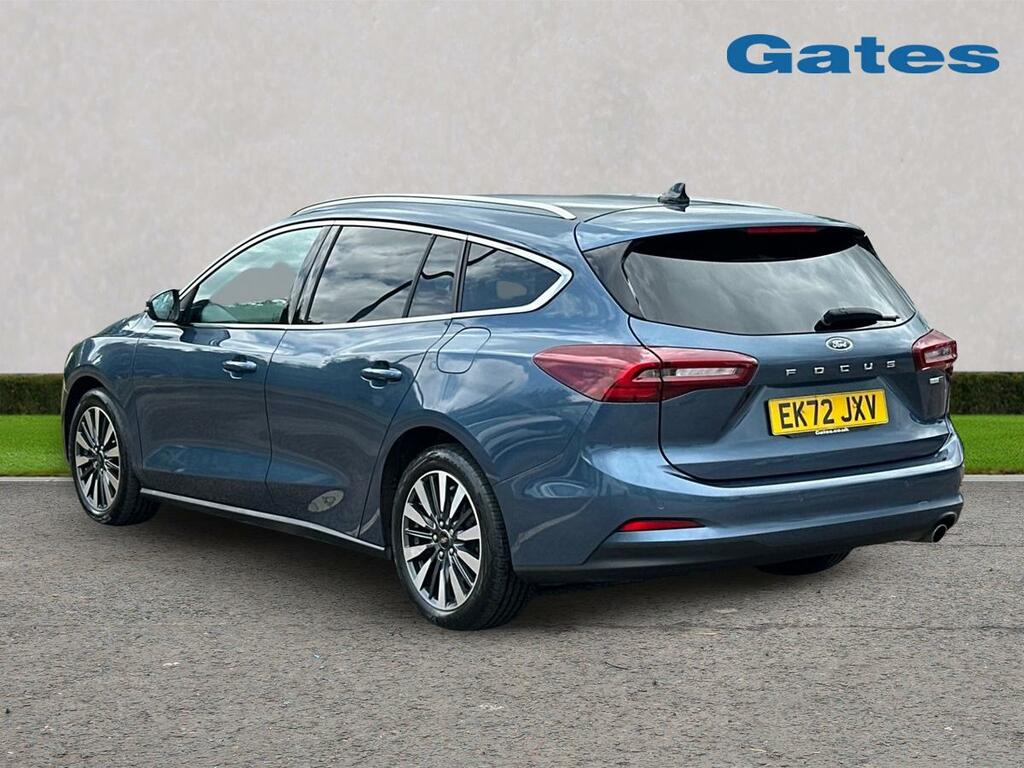 Ford Focus Estate Titanium Vignale 1.0 Mhev 125Ps EK72JXV Blue #5