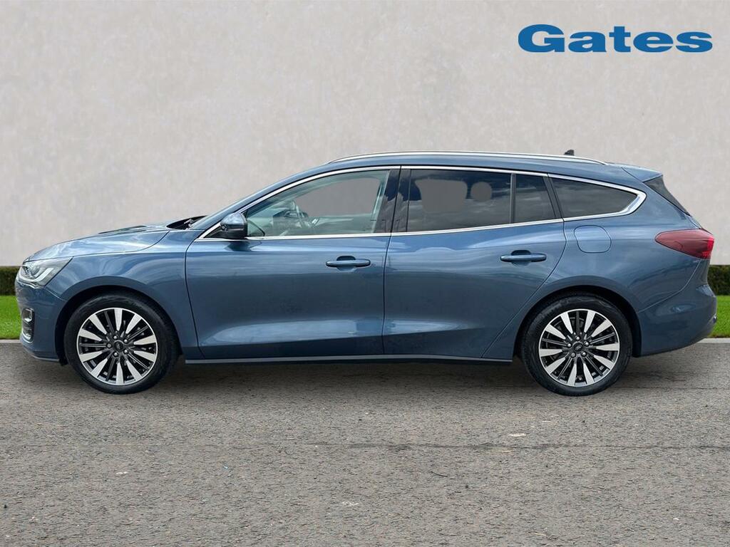 Ford Focus Estate Titanium Vignale 1.0 Mhev 125Ps EK72JXV Blue #4