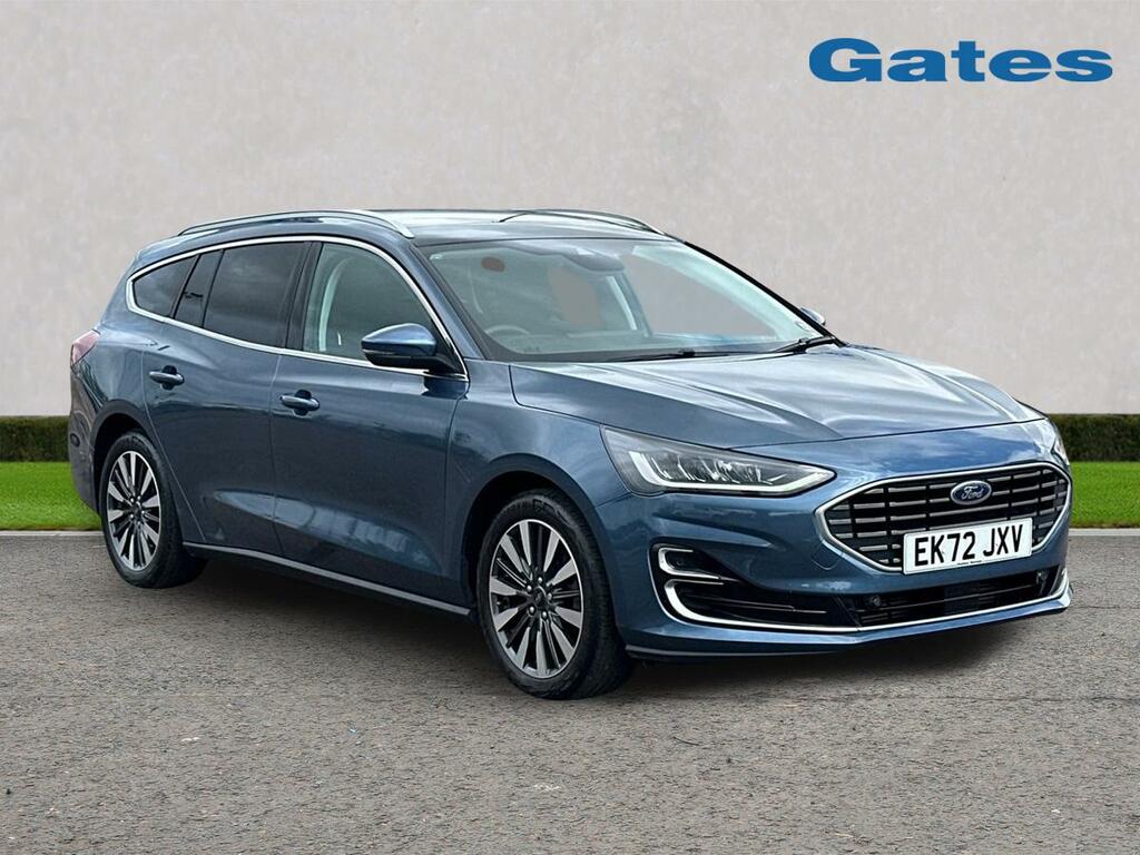 Ford Focus Estate Titanium Vignale 1.0 Mhev 125Ps Blue