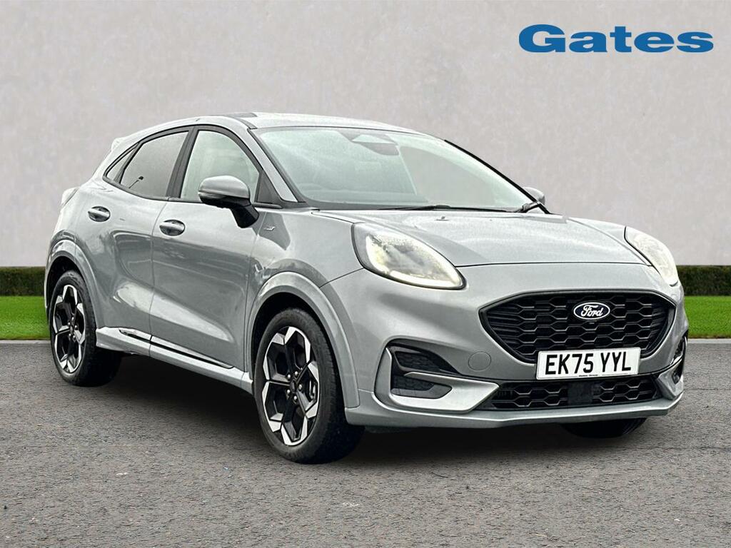 Ford Puma St-line X 1.0 Mhev 125Ps Silver