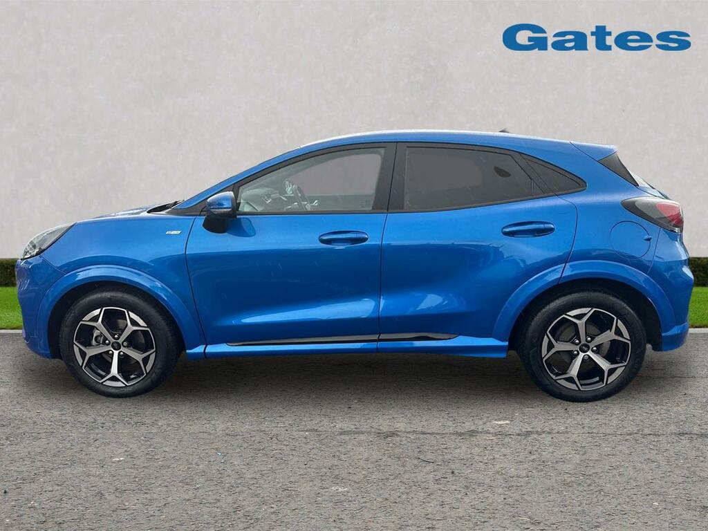 Ford Puma St-line 1.0 Mhev 125Ps LR74NYG Blue #4