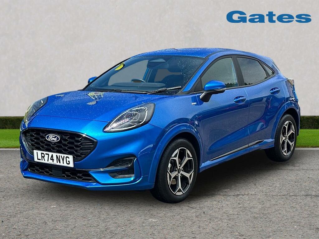 Ford Puma St-line 1.0 Mhev 125Ps LR74NYG Blue #3
