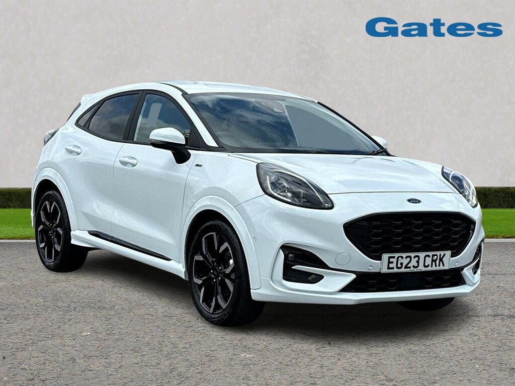 Ford Puma St-line X 1.0 Mhev 125Ps White