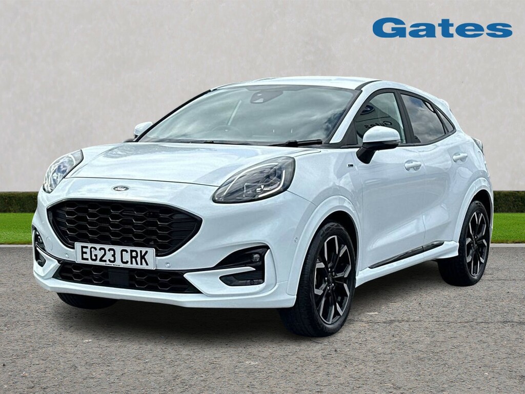 Ford Puma St-line X 1.0 Mhev 125Ps EG23CRK White #3
