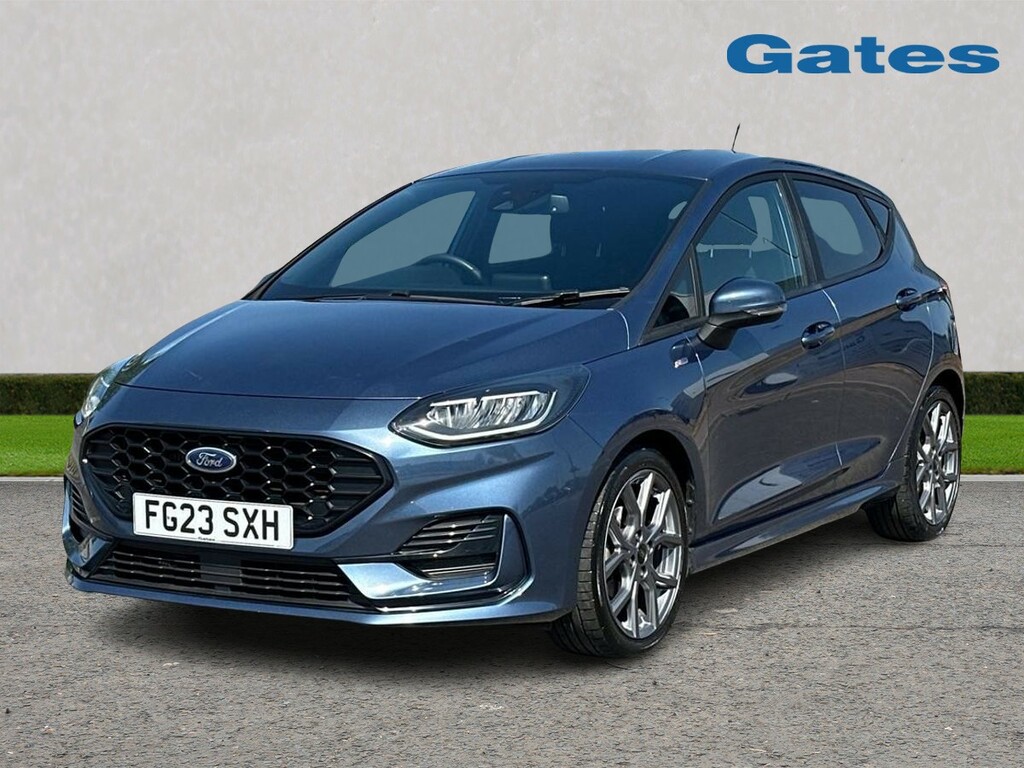 Ford Fiesta St-line 1.0 Mhev 125Ps FG23SXH Blue #3