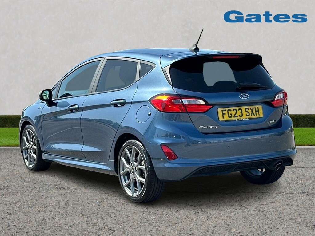 Ford Fiesta St-line 1.0 Mhev 125Ps FG23SXH Blue #5