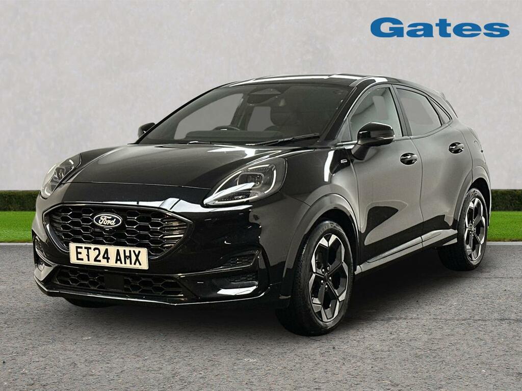 Ford Puma St-line X 1.0 Mhev 125Ps ET24AHX Black #3