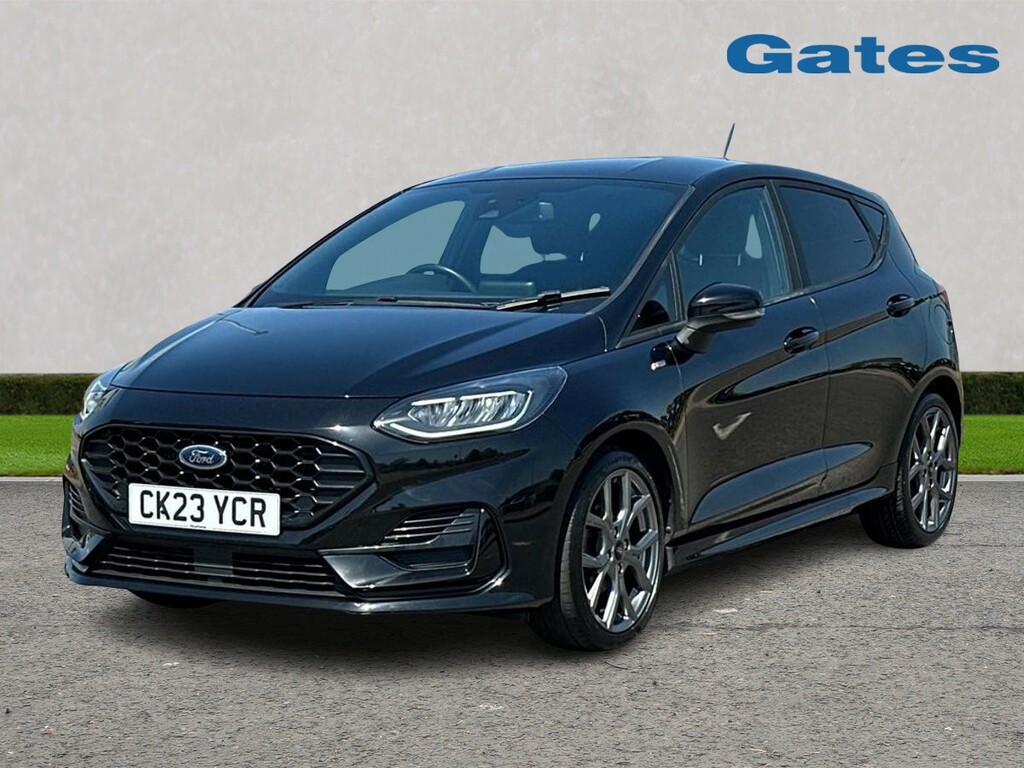 Ford Fiesta St-line 1.0 Mhev 125Ps CK23YCR Black #3