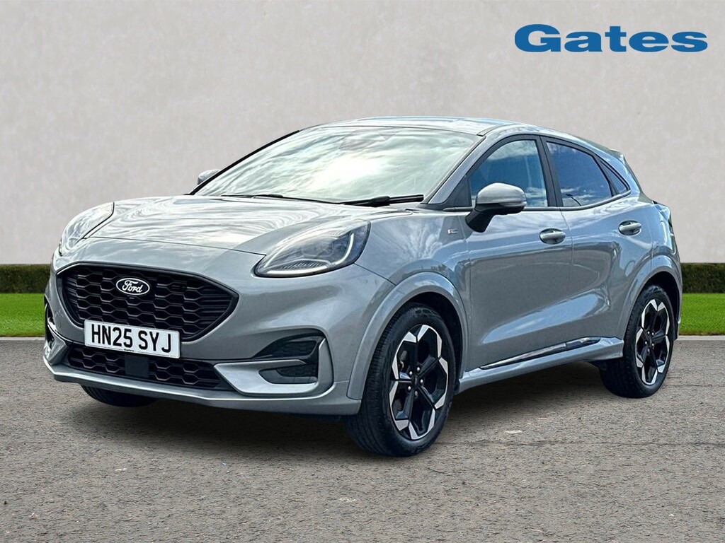 Ford Puma St-line X 1.0 Mhev 125Ps HN25SYJ Silver #3