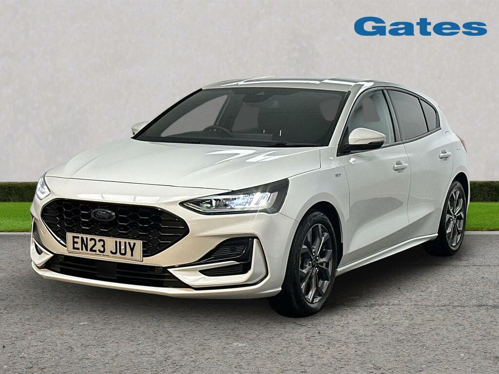 Ford Focus St-line 1.0 125Ps EN23JUY White #3