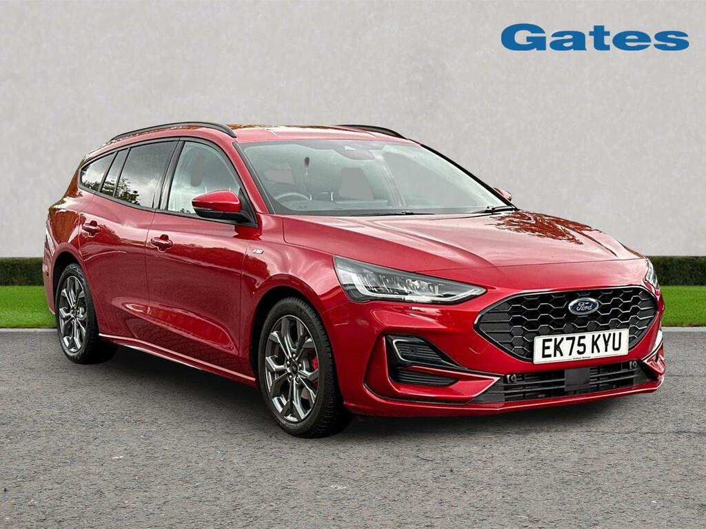 Ford Focus Estate St-line 1.0 Mhev 155Ps Red