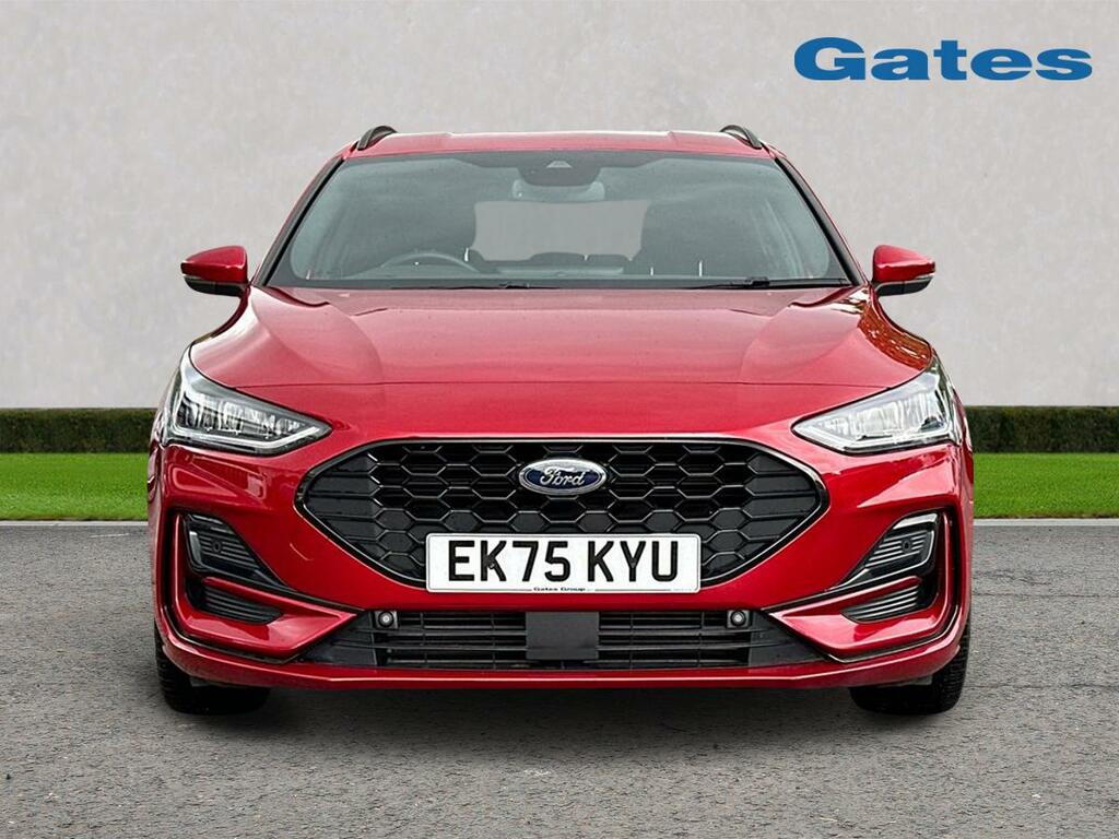 Ford Focus Estate St-line 1.0 Mhev 155Ps EK75KYU Red #2