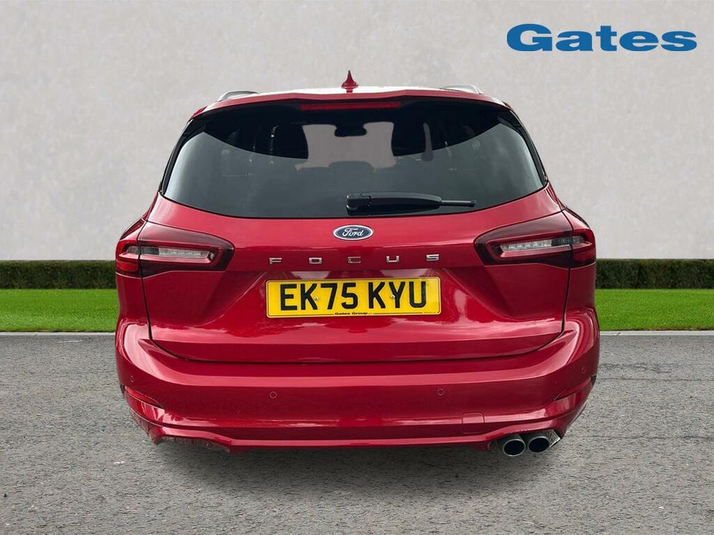 Ford Focus Estate St-line 1.0 Mhev 155Ps EK75KYU Red #6
