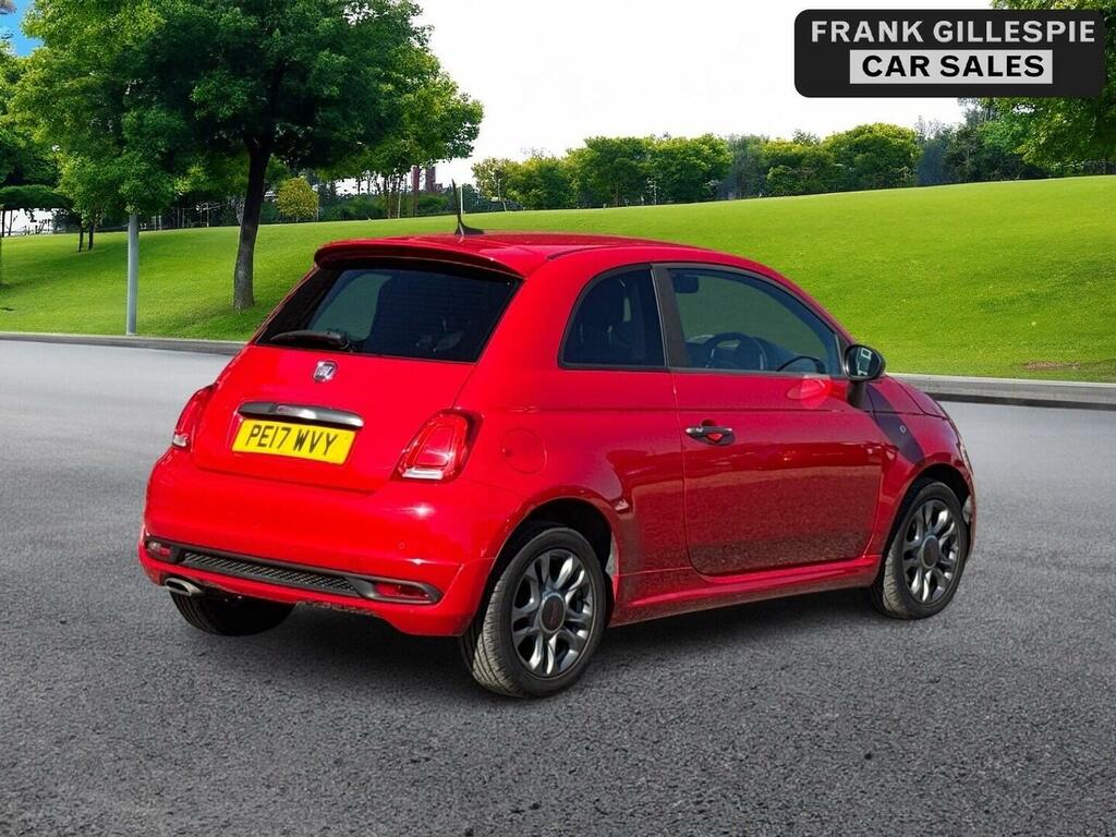 Fiat 500 Hatchback 1.2 S Euro 6 Ss 201717 PE17WVY Red #6
