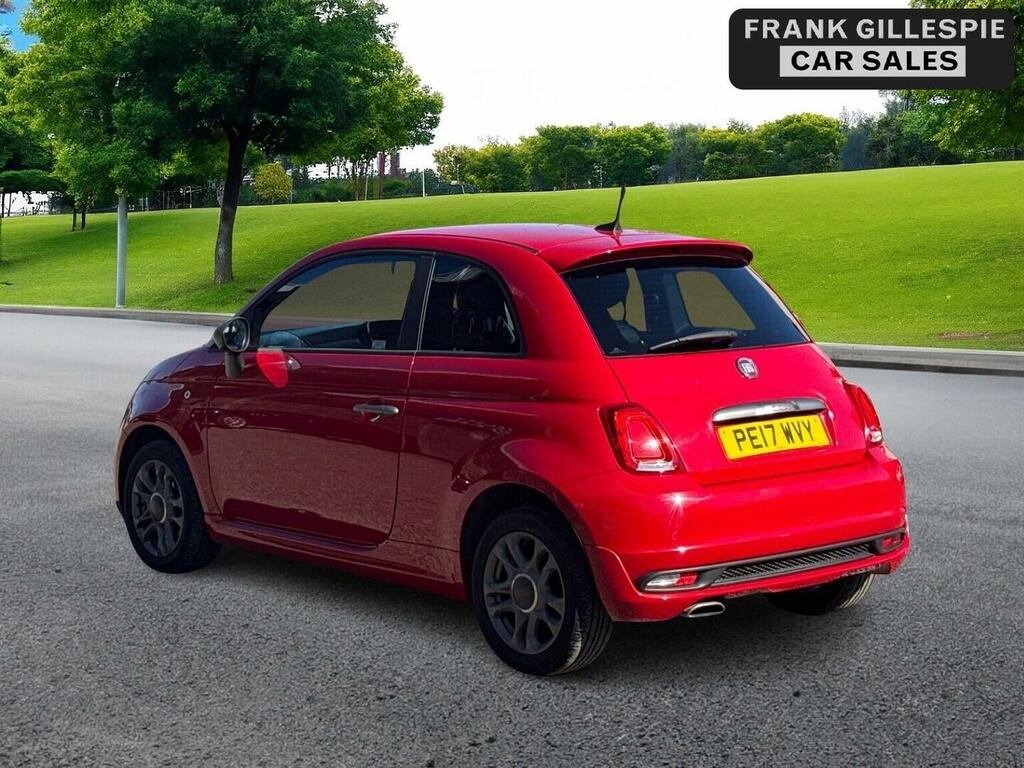 Fiat 500 Hatchback 1.2 S Euro 6 Ss 201717 PE17WVY Red #5