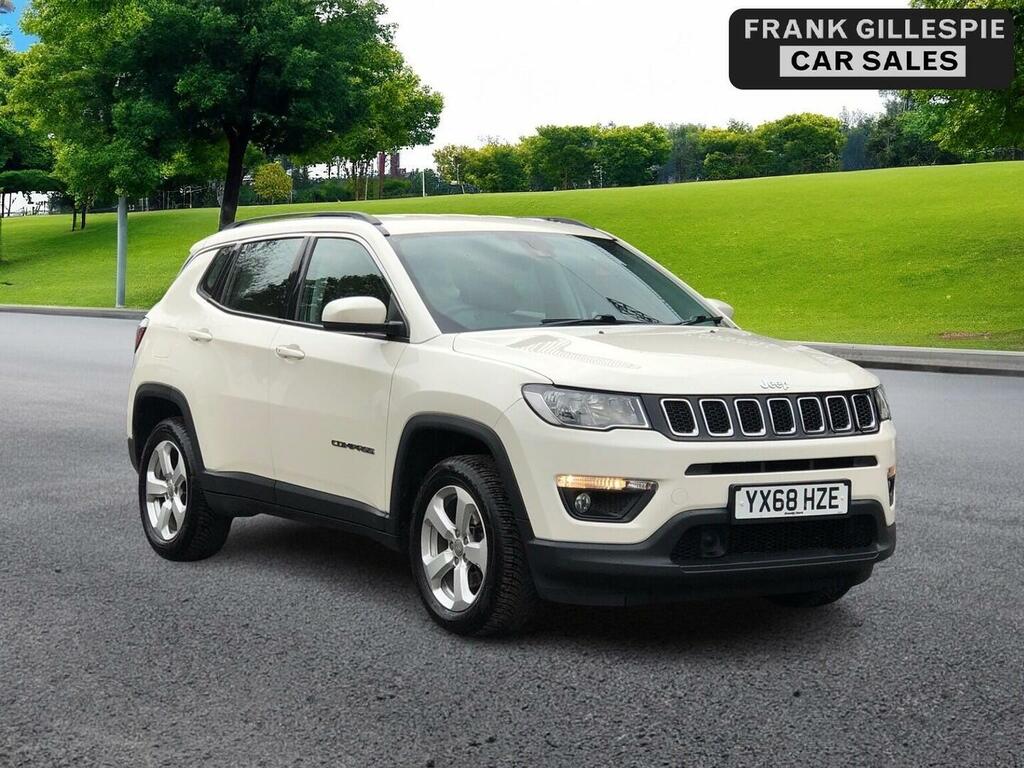 Jeep Compass Suv 1.4T Multiairii Longitude Euro 6 Ss 20 YX68HZE White #3
