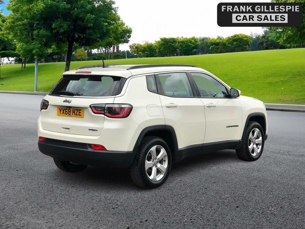 Jeep Compass Suv 1.4T Multiairii Longitude Euro 6 Ss 20 YX68HZE White #6