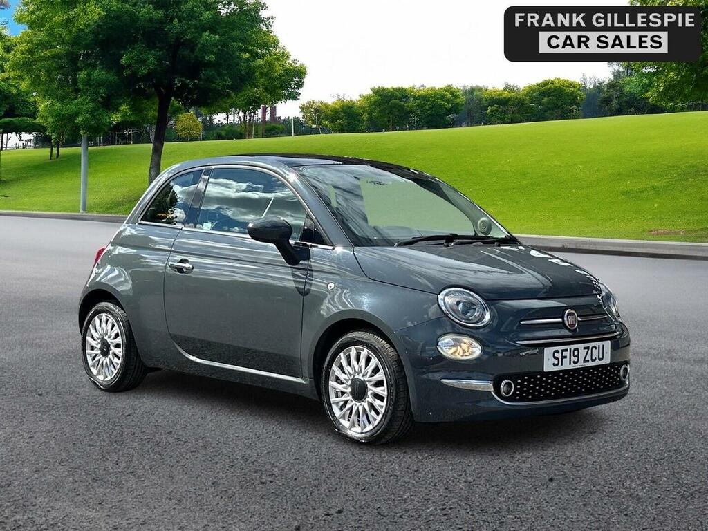 Fiat 500 Hatchback 1.2 Lounge Euro 6 Ss 201919 SF19ZCU Grey #4