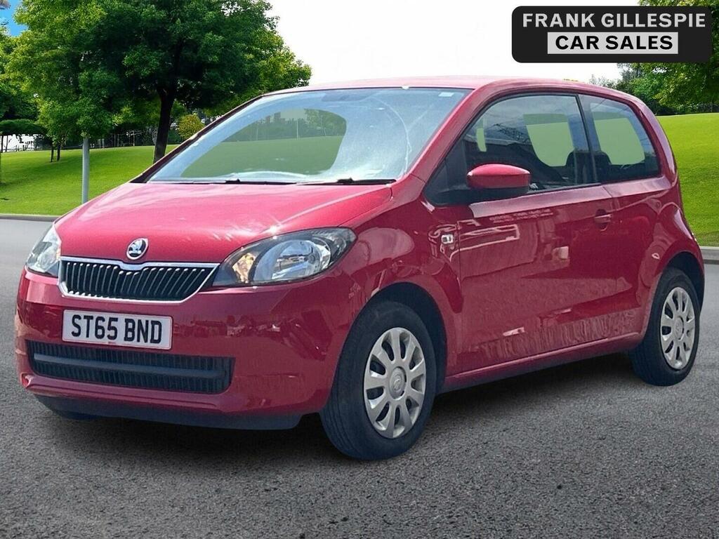 Skoda Citigo Hatchback 1.0 Mpi Se Euro 6 201565 ST65BND Red #4
