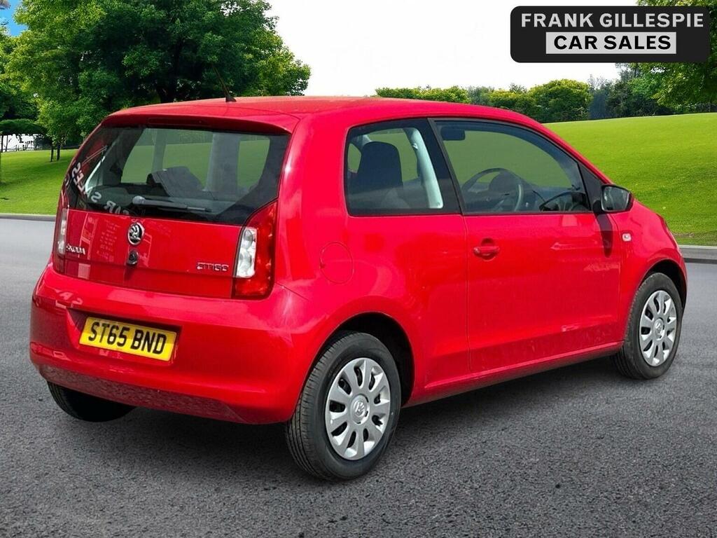 Skoda Citigo Hatchback 1.0 Mpi Se Euro 6 201565 ST65BND Red #6