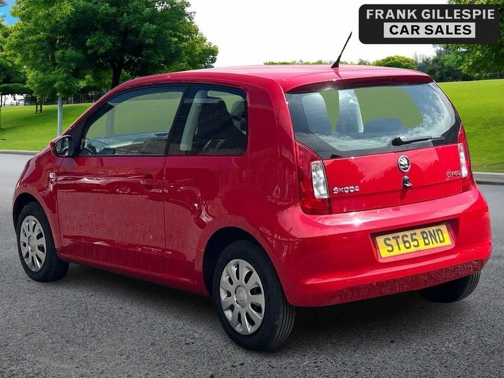 Skoda Citigo Hatchback 1.0 Mpi Se Euro 6 201565 ST65BND Red #5