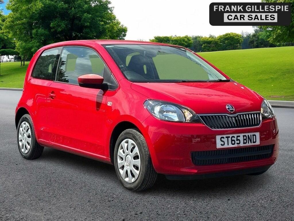 Skoda Citigo Hatchback 1.0 Mpi Se Euro 6 201565 ST65BND Red #3