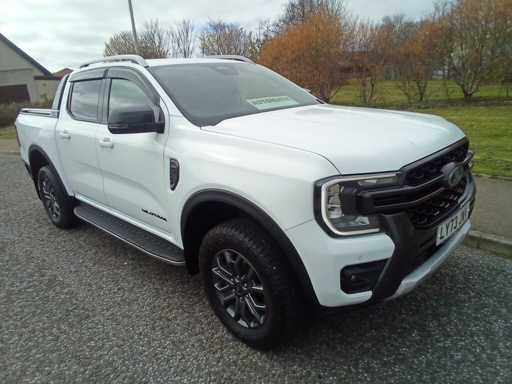 Ford Ranger Pickup Ranger Wildtrak Double Cab 2.0L Ecoblue 205 LY73JWV White #3