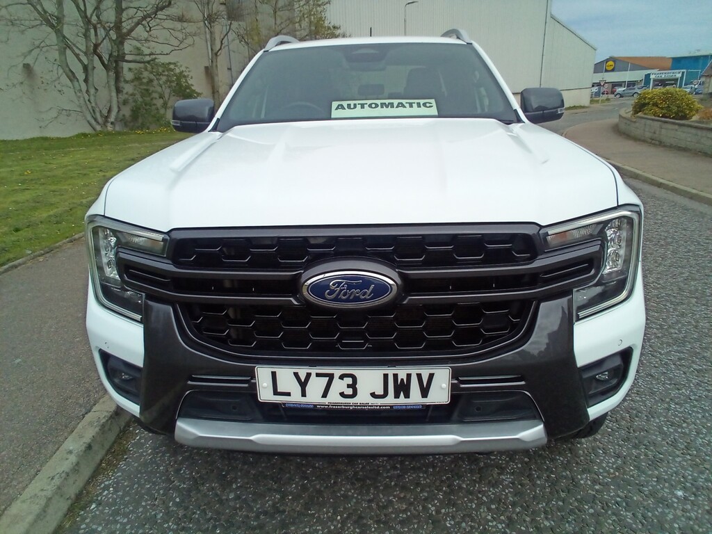 Ford Ranger Pickup Ranger Wildtrak Double Cab 2.0L Ecoblue 205 LY73JWV White #2