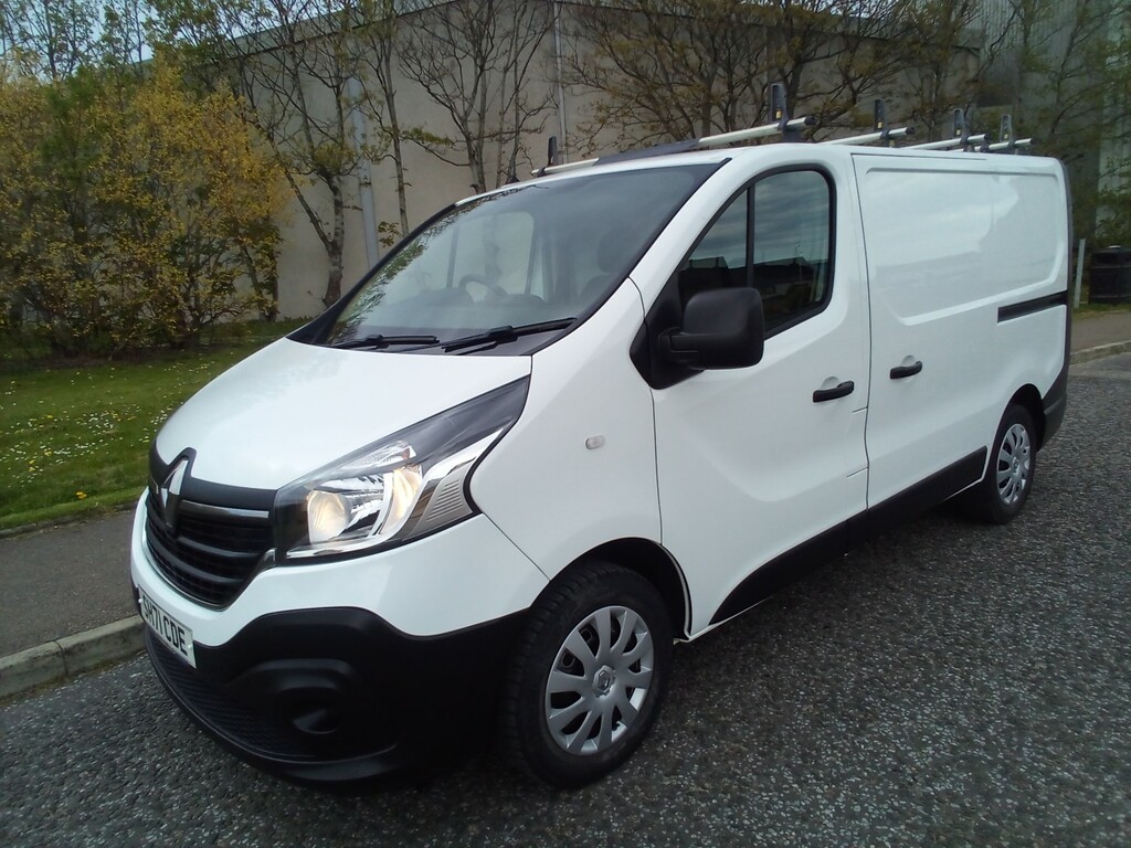 Renault Trafic Panel Van Sl28 Energy 2.0 Dci 120 Business My19 2 SH71CDE White #3