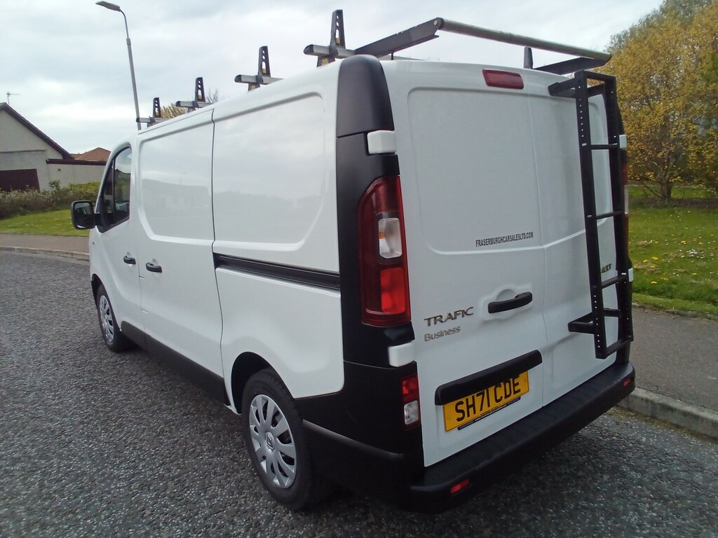 Renault Trafic Panel Van Sl28 Energy 2.0 Dci 120 Business My19 2 SH71CDE White #6