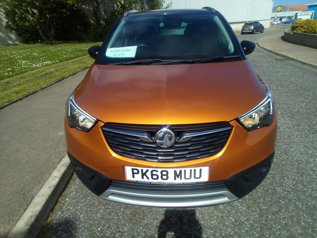 Vauxhall Crossland X Suv 1.2 Elite 201868 PK68MUU Orange #2