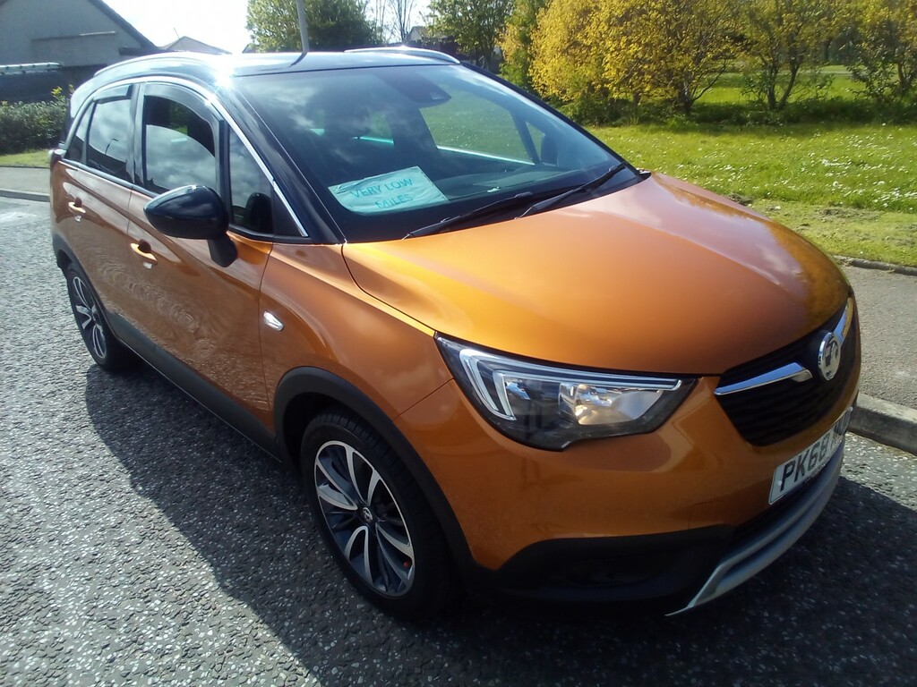 Vauxhall Crossland X Suv 1.2 Elite 201868 PK68MUU Orange #3