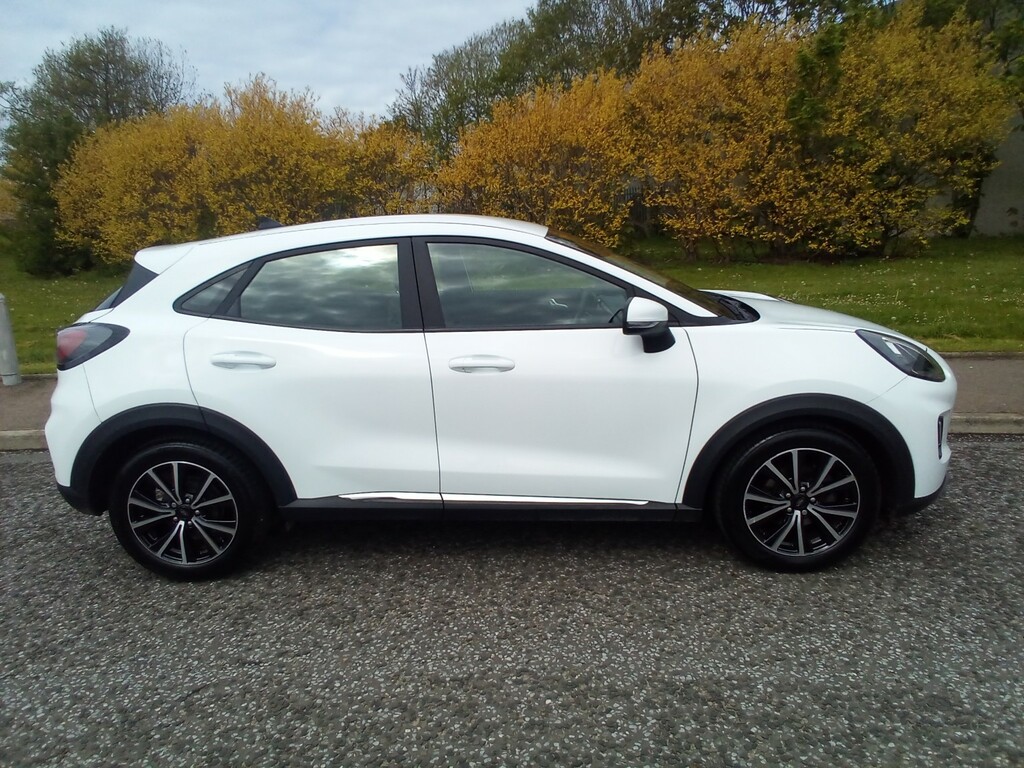Ford Puma Suv Puma Titanium 1.0L Eco 125Ps Mhev 6 Spe YH73KWW White #4