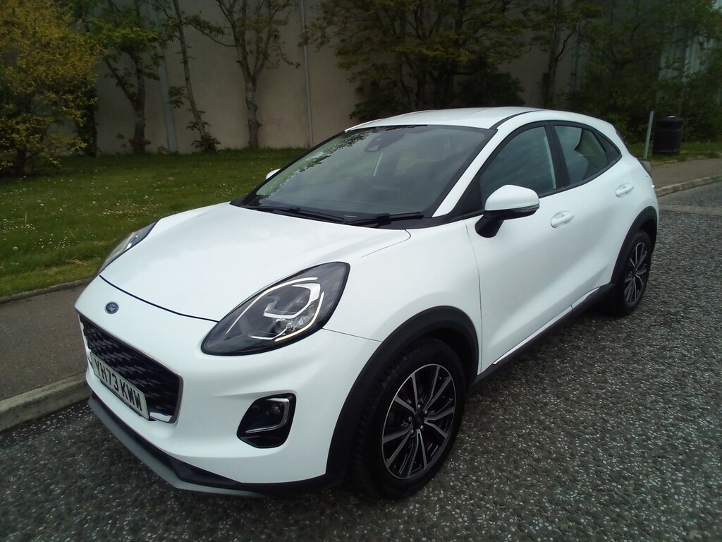 Ford Puma Suv Puma Titanium 1.0L Eco 125Ps Mhev 6 Spe YH73KWW White #3