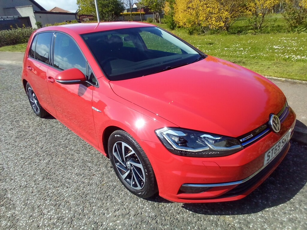 Volkswagen Golf Hatchback 1.5 Tsi Evo Match Edition 202069 ST69SRV Red #3