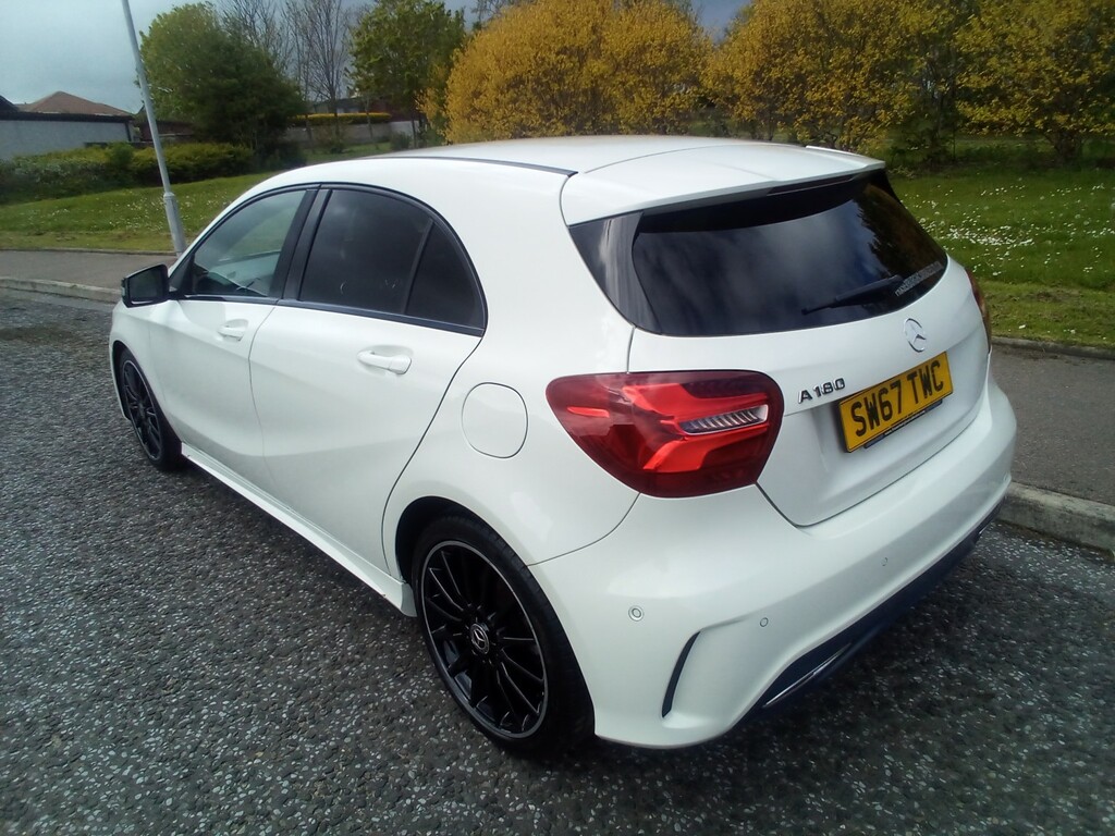 Mercedes-Benz A Class Hatchback A180 1.6 Amg-line 201767 SW67TWC White #6